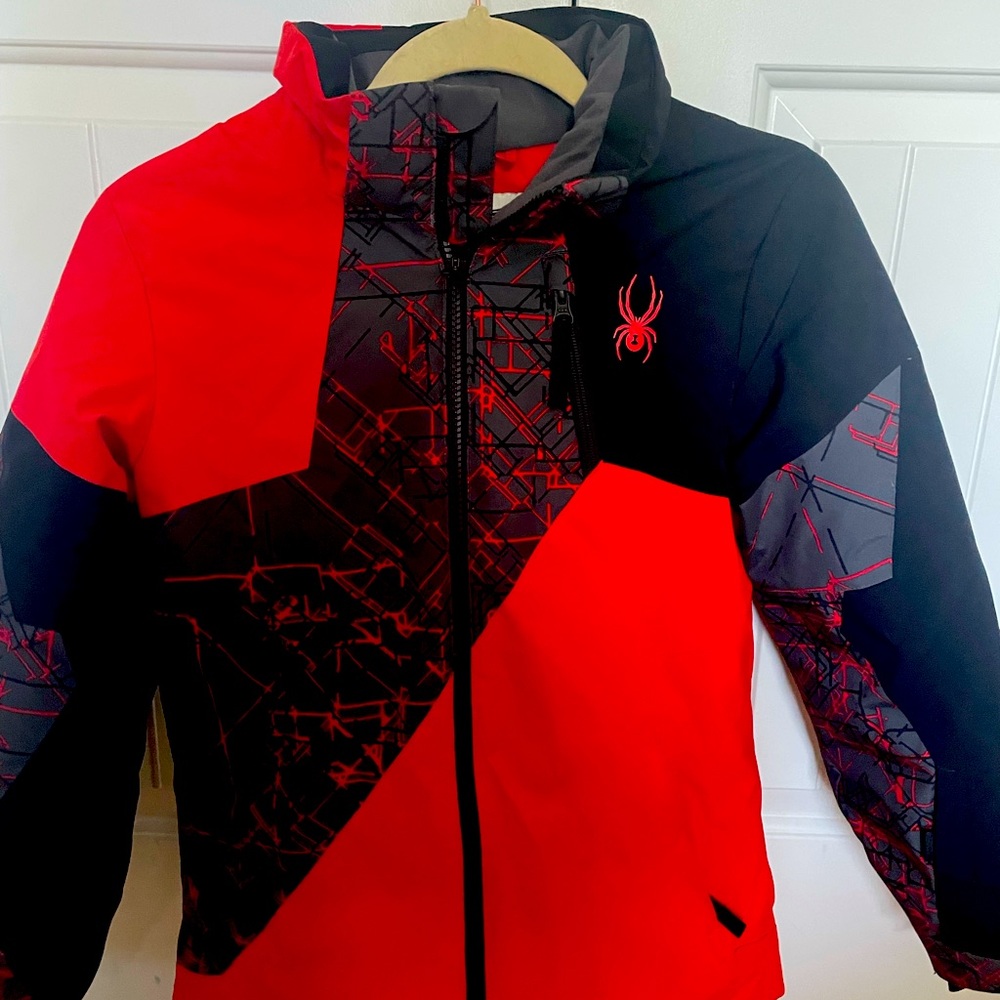 Excellent condition boys Spyder ski jacket